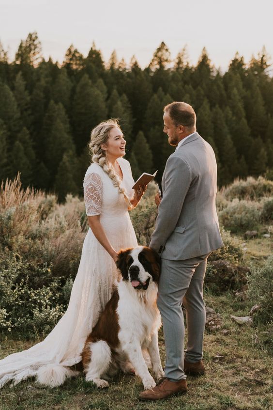 6 Adorable Ways You Can Include Your Pet in Your Elopement or Micro Wedding