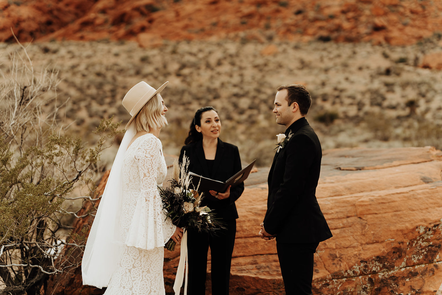 A Chic and Stylish Boho Micro Wedding for An Adventurous Couple ...