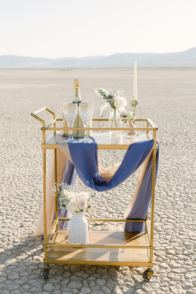 dry lake bed wedding Las Vegas 