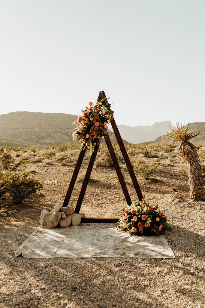 desert wedding 