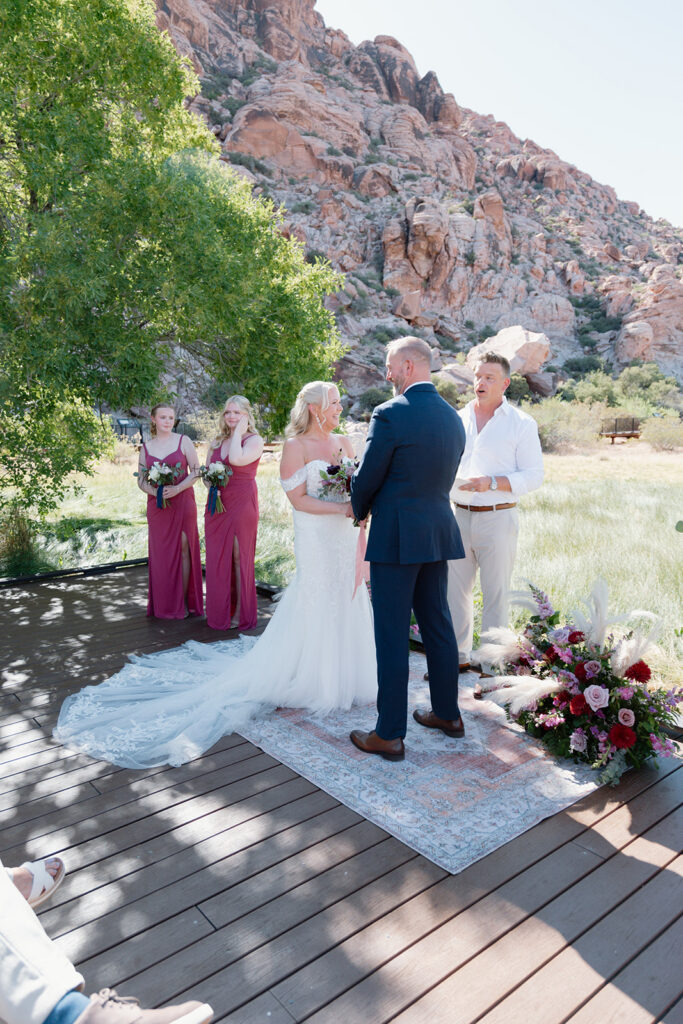 summer desert elopement red rock canyon all-inclusive las vegas