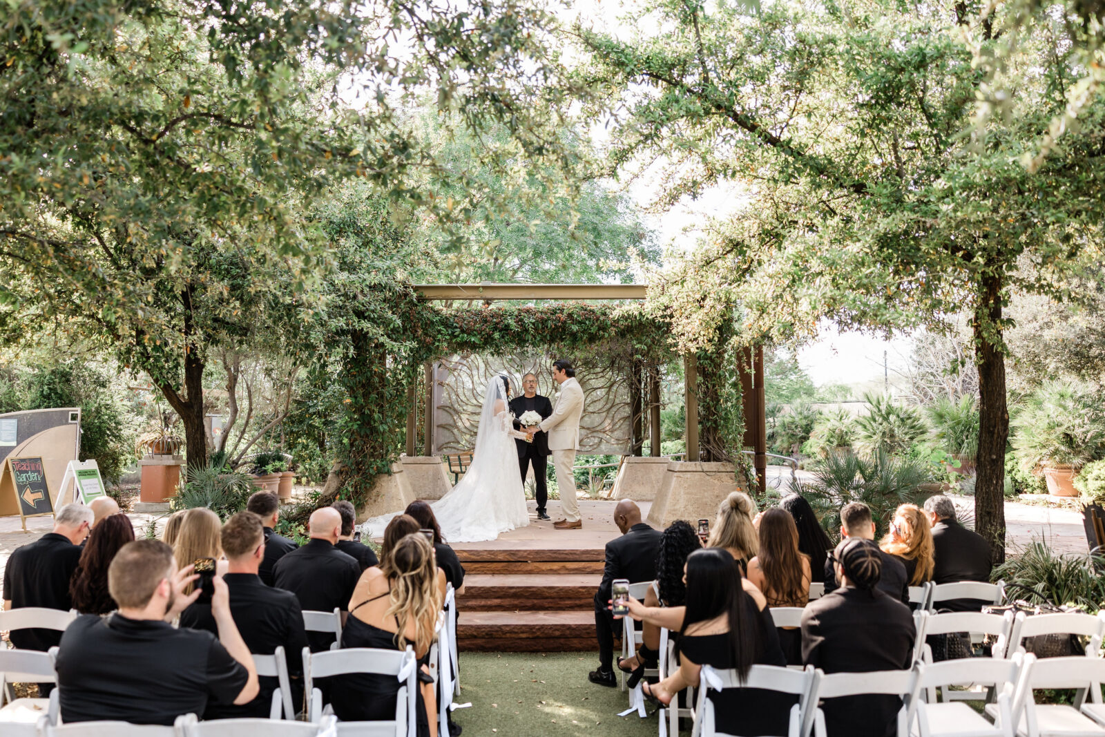 Springs Preserve Intimate Wedding Las vegas