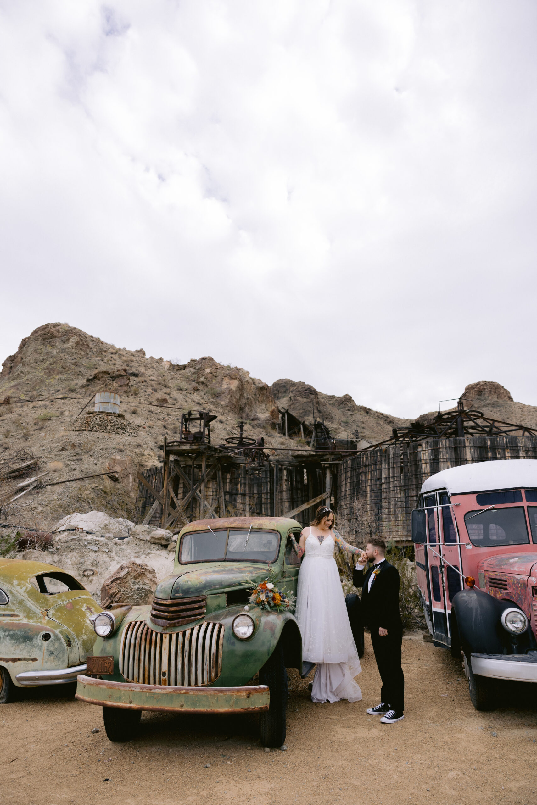 Nelson Ghost Town Wedding ceremony