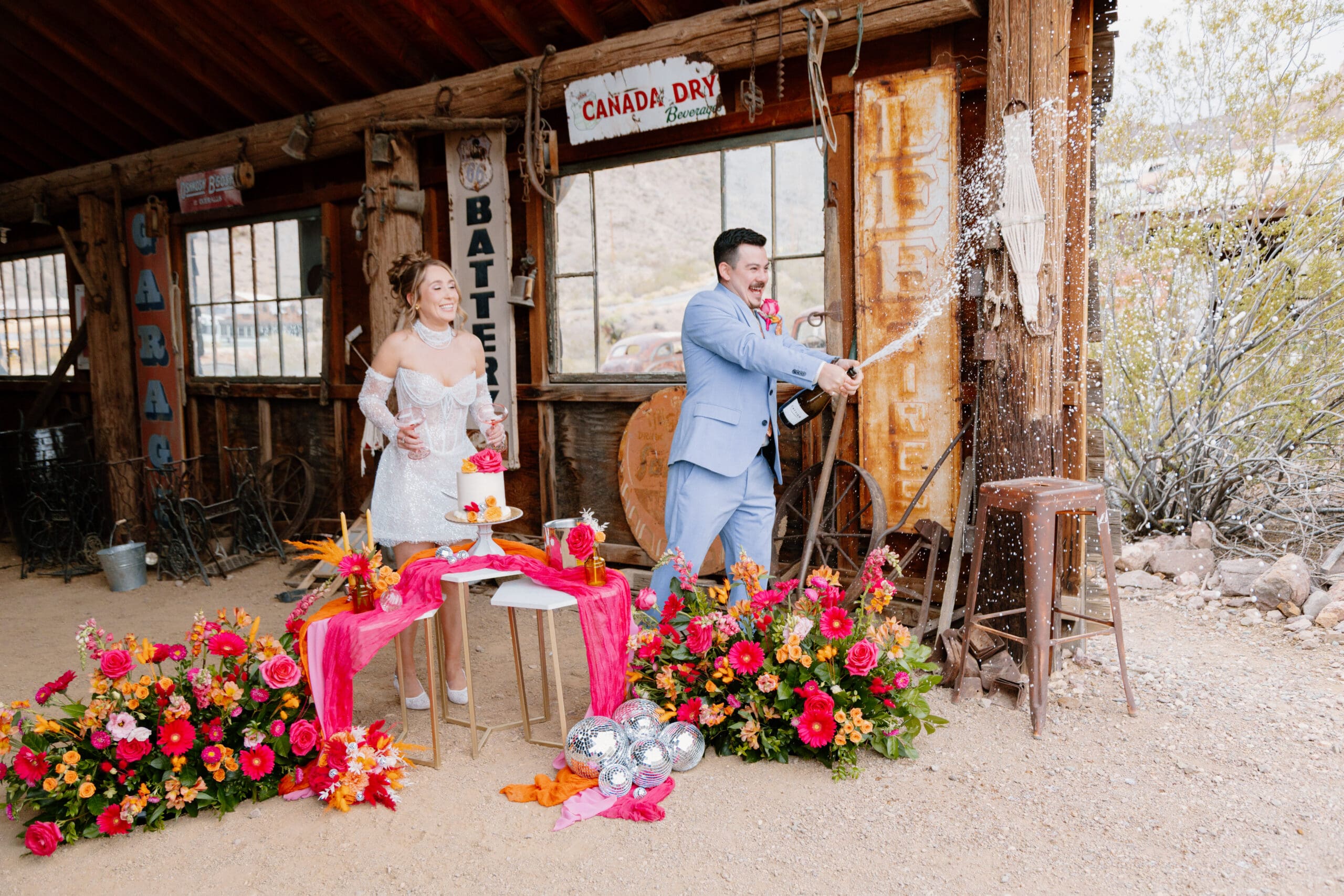 Intimate Las Vegas Wedding