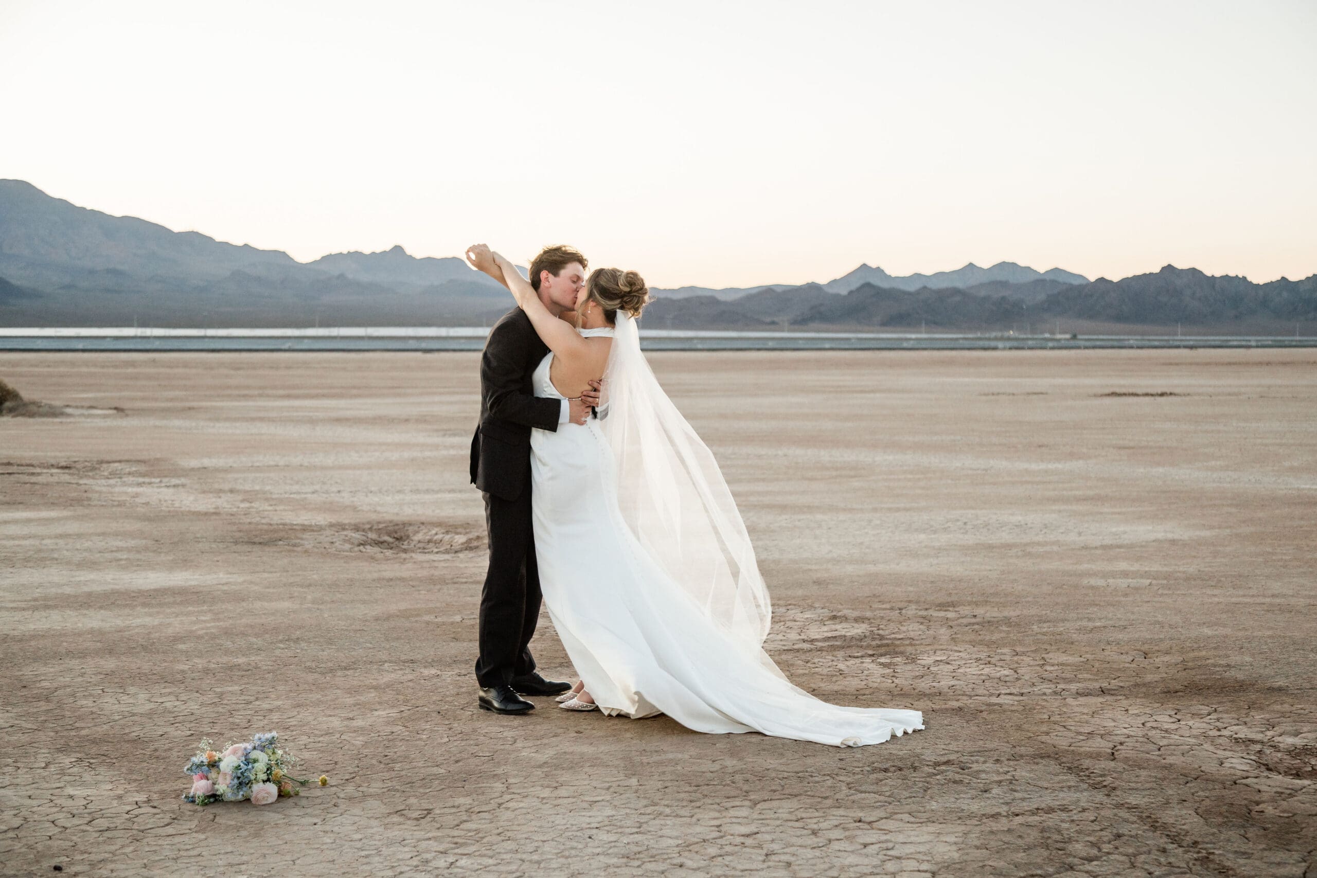 Las Vegas Elopement Location Dry Lake bed